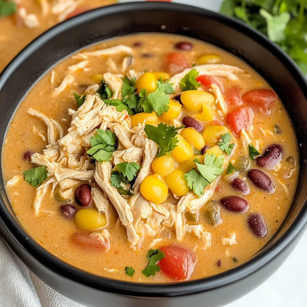 Crock pot cream cheese chicken chili recipe