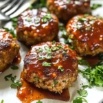 Easy Mini Meatloaf - With Ground Turkey