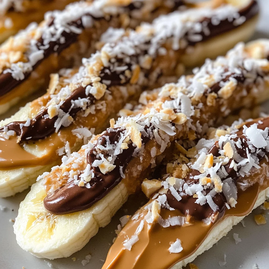 Frozen Banana Snacks