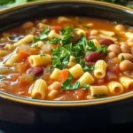 Hearty Pasta e Fagioli Soup Recipe