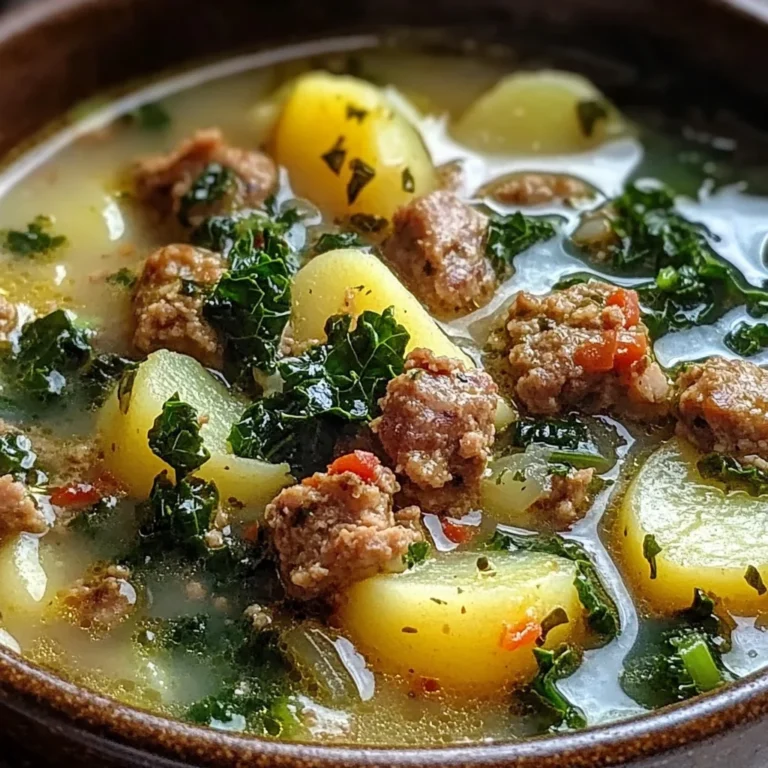 Italian Sausage and Potato Soup