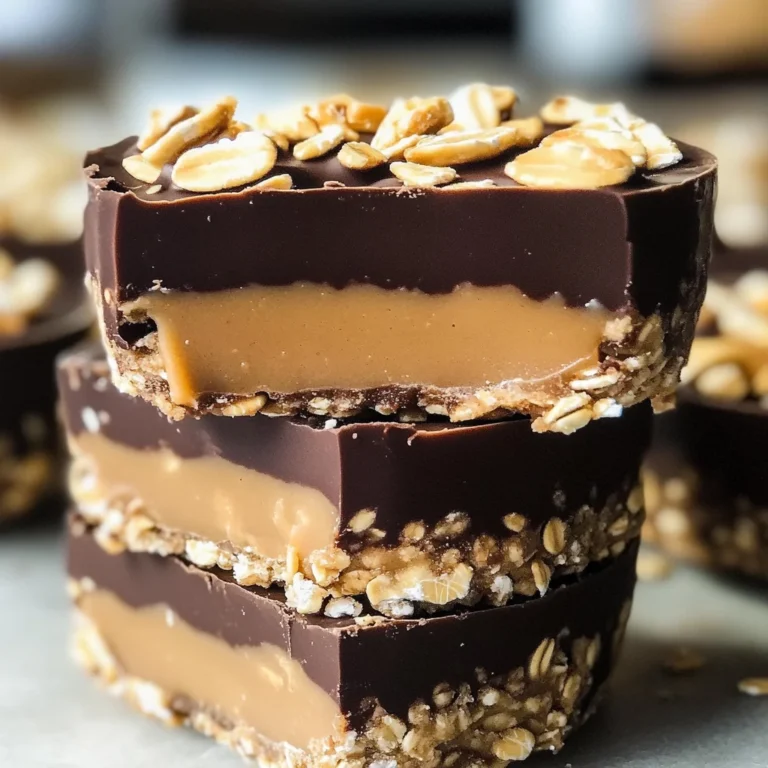 No-Bake Peanut Butter Oat Cups