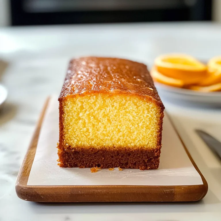 Orange Pound Cake
