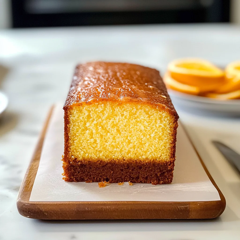 Orange Pound Cake
