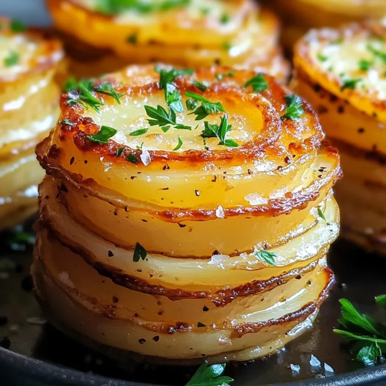 Parmesan Potato Stacks: The Perfect Party Side Dish