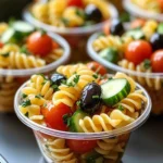 Pasta Salad Cups Recipe