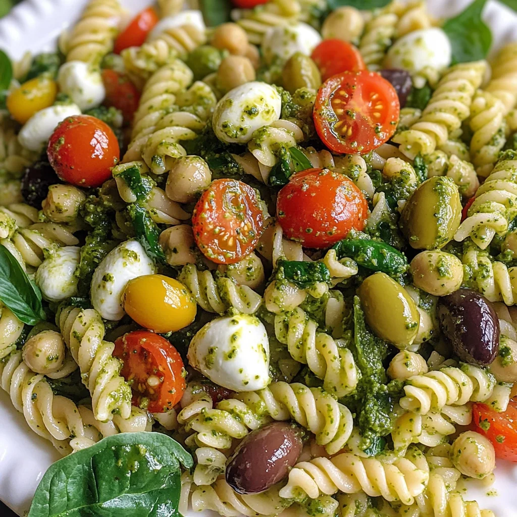 Pesto Pasta Salad Recipe