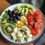 Rainbow Breakfast Plate