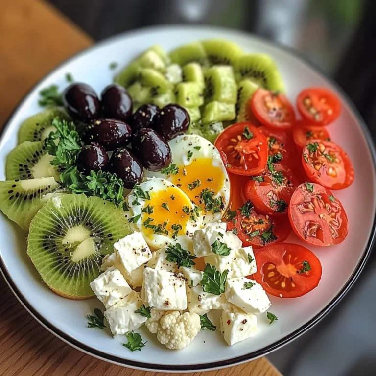 Rainbow Breakfast Plate