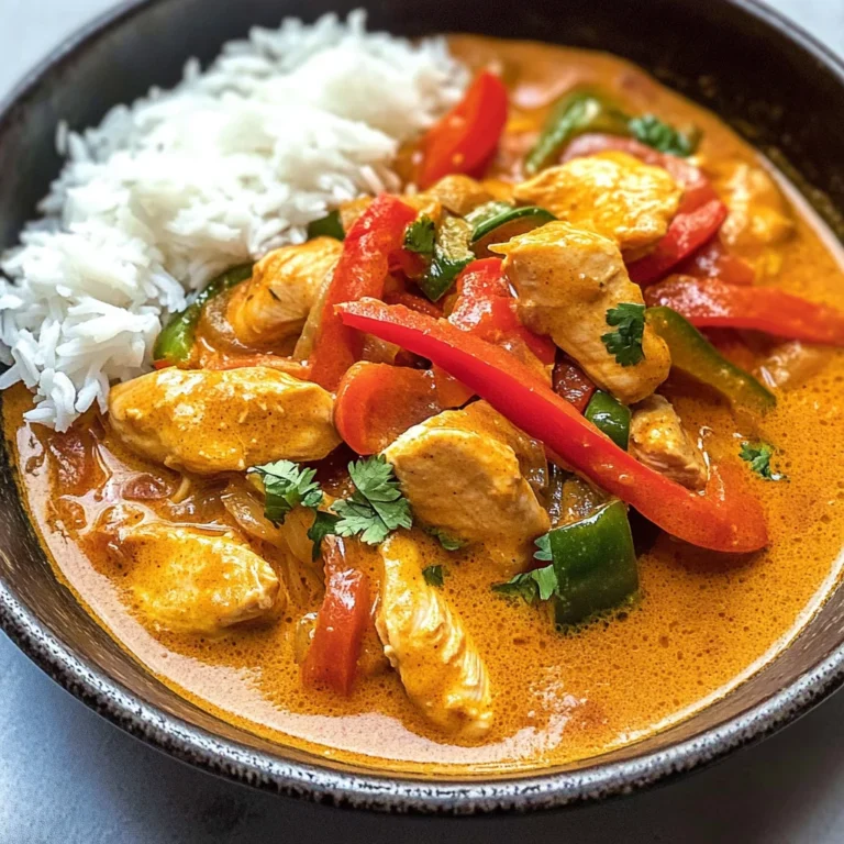 Thai Chicken Curry with Coconut Milk
