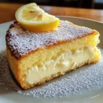 The Best Lemon Custard Cake