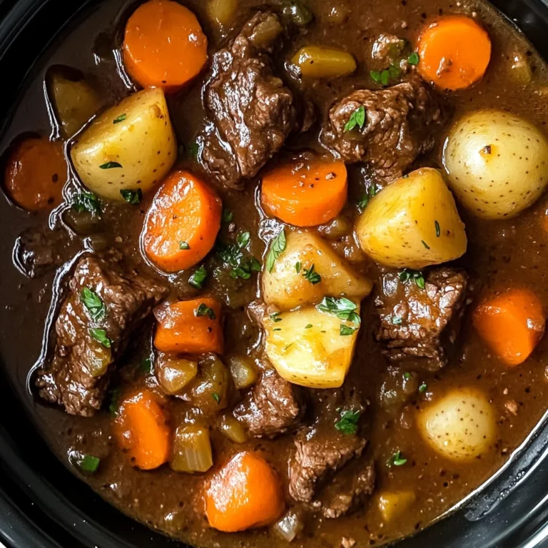 Wholesome Crockpot Beef Stew