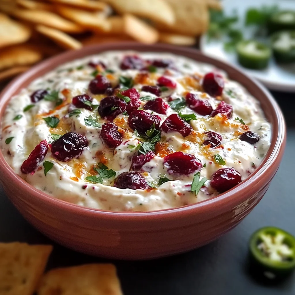 cranberry jalapeno cream cheese dip