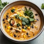 Easy Chicken, Poblano, and Black Bean Soup (Small Batch)