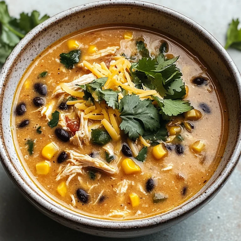Easy Chicken, Poblano, and Black Bean Soup (Small Batch)