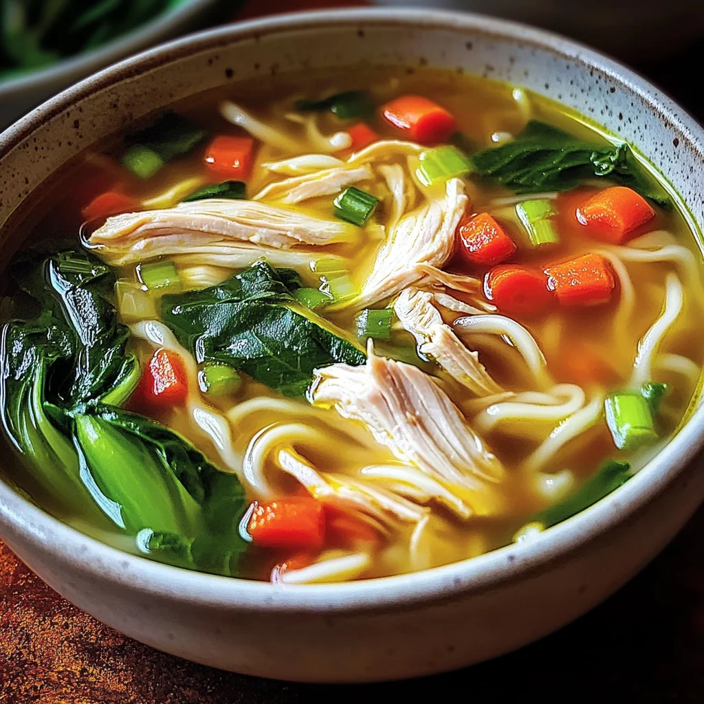 Ginger Garlic Chicken Noodle Soup: An Incredible Ultimate Recipe for Comfort