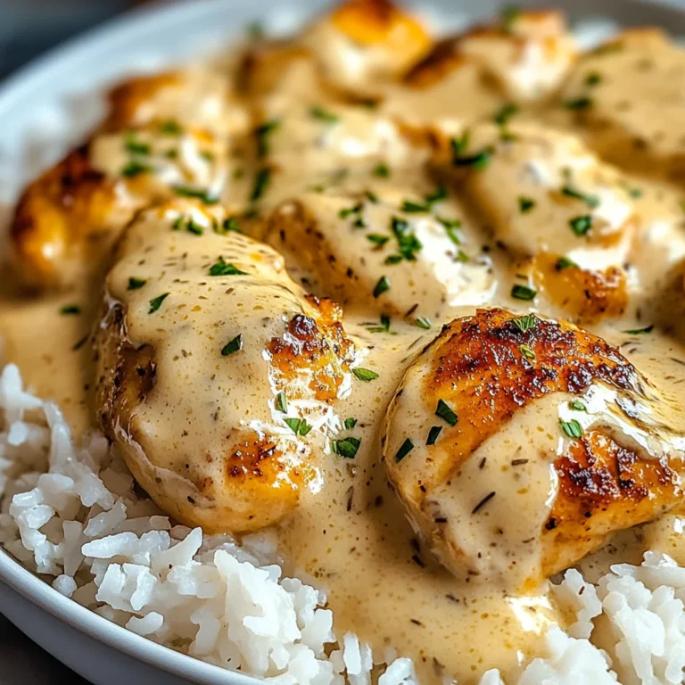 How to Make Creamy Smothered Chicken and Rice – Easy Dinner Idea