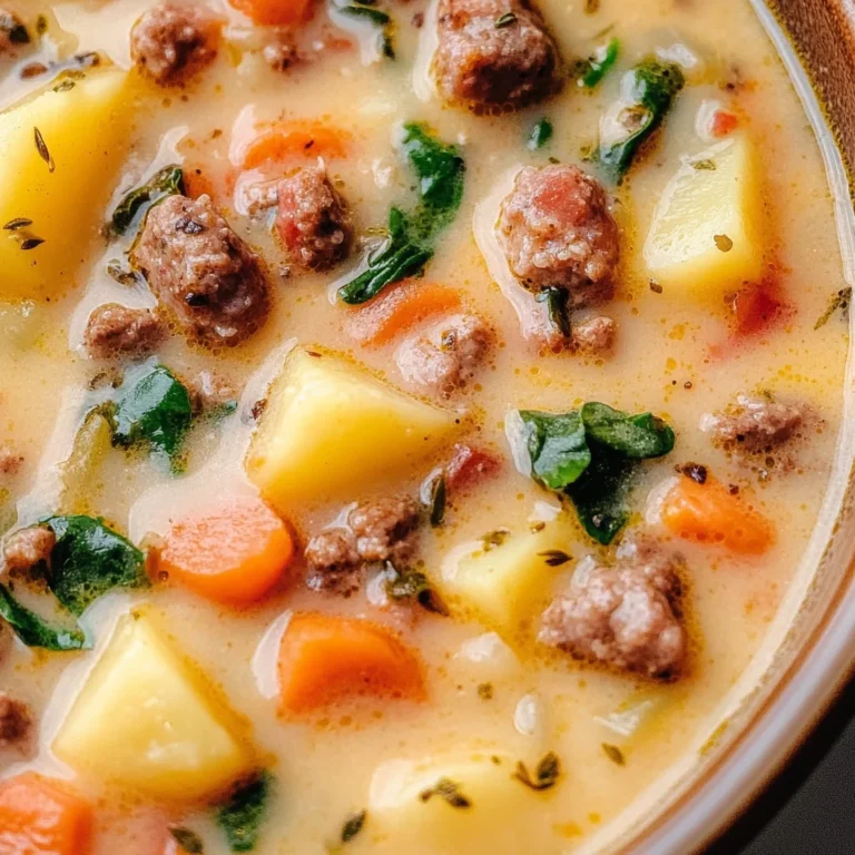 Italian Sausage Potato Soup Recipe