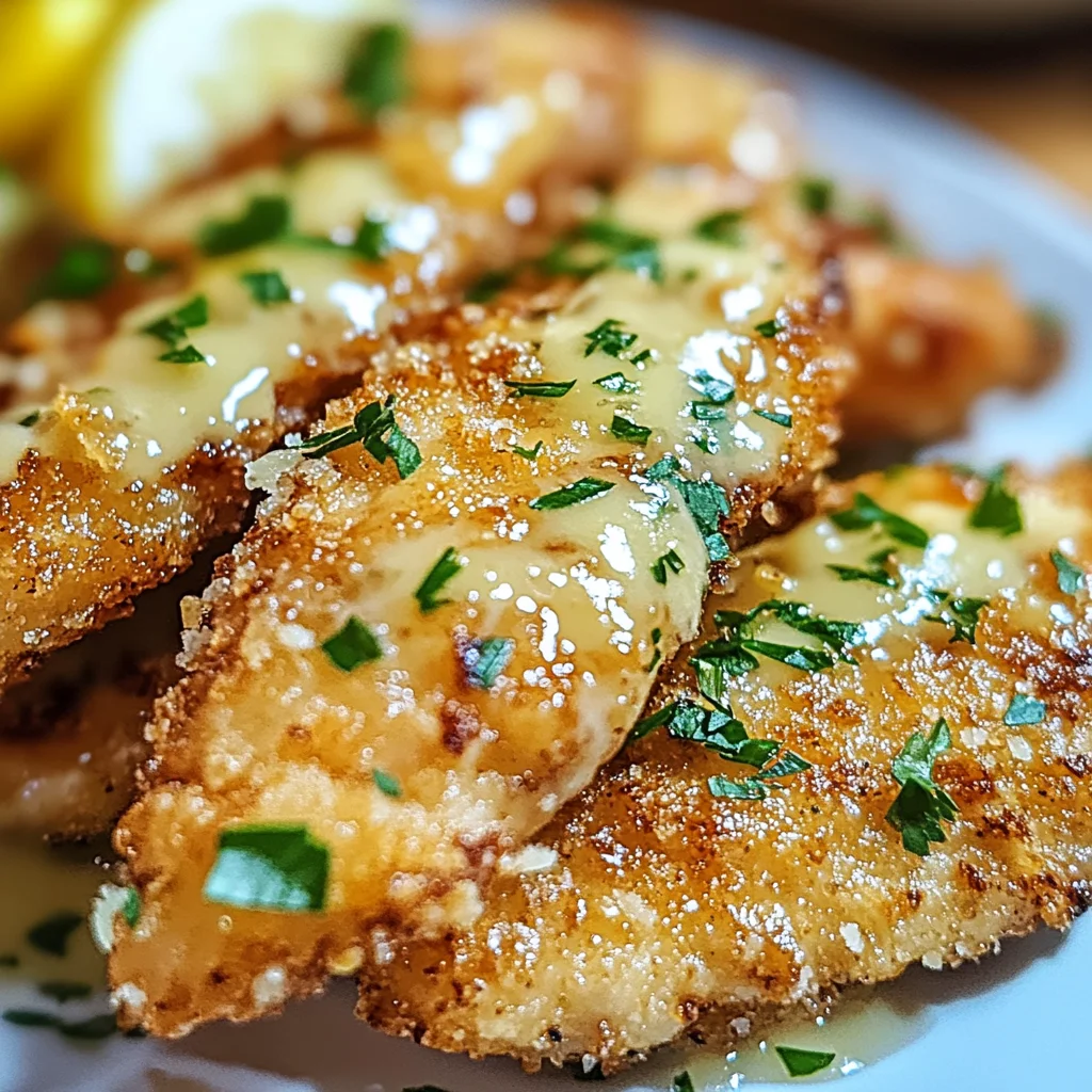 Lemon Garlic Parmesan Chicken Tenders