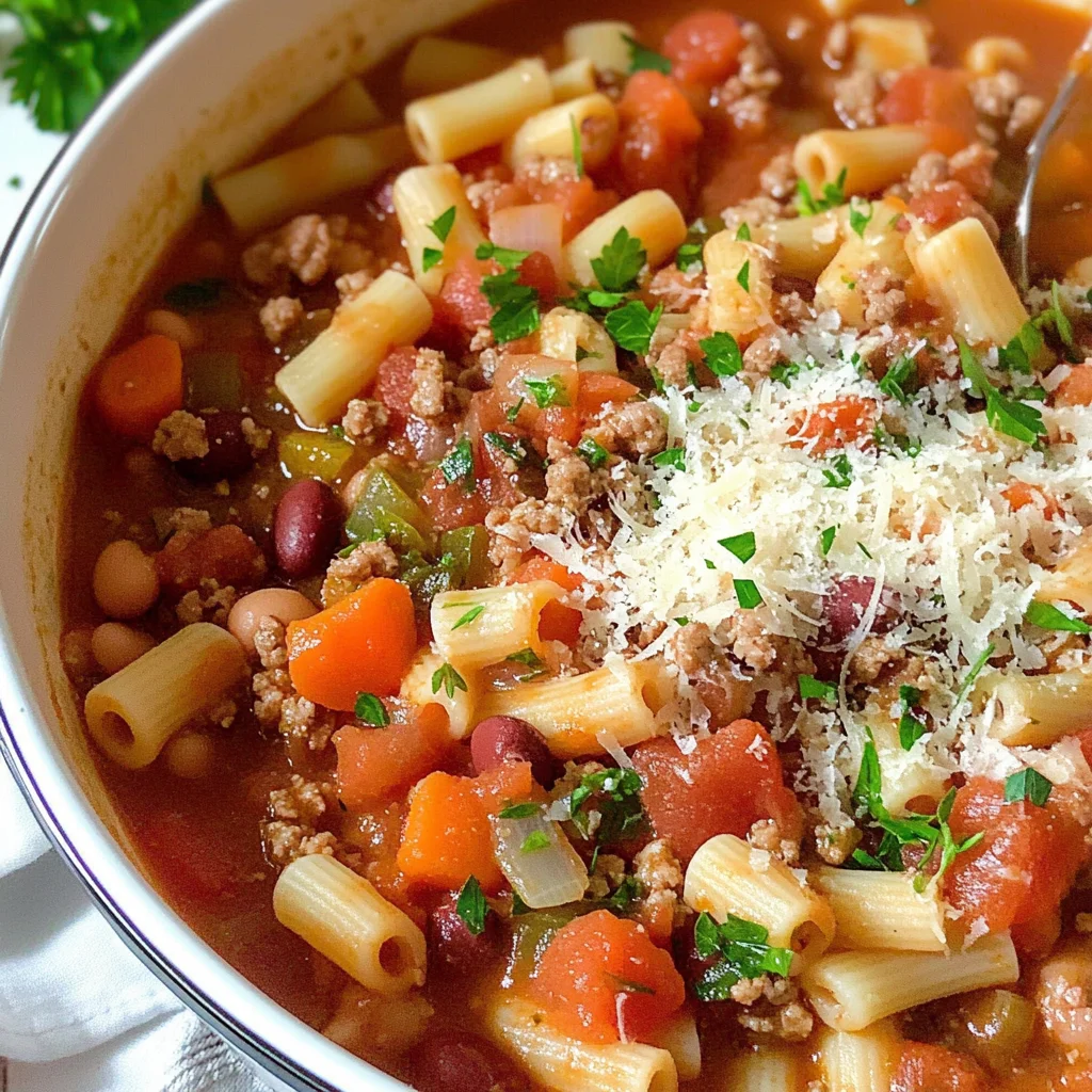 Pasta Fagioli Crock Pot Recipe
