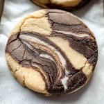 Vietnamese Coffee Marble Cookies