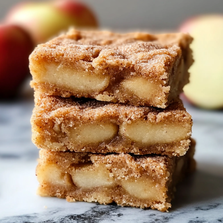 Apple Snickerdoodle Bars