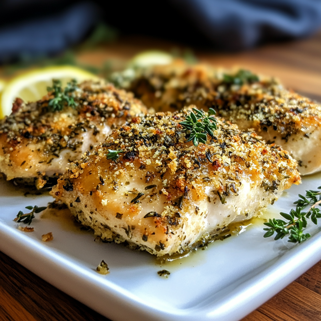 Herb-Crusted Baked Boursin Chicken: A Tasty Twist on a Classic Meal – Sugar Detox Lab