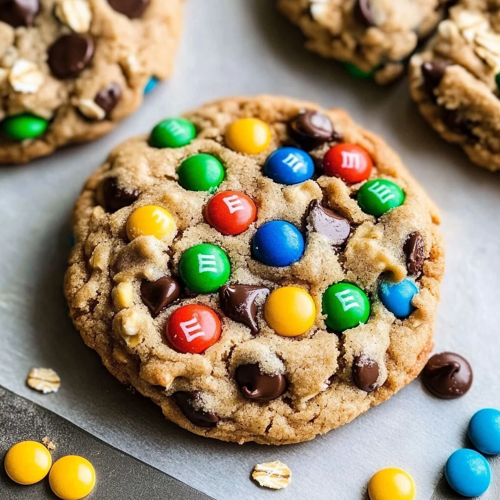 Bakery-Style Monster Cookies