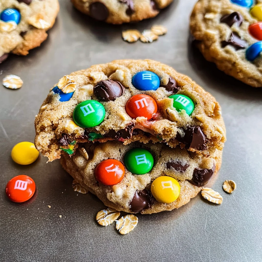 Bakery-Style Monster Cookies