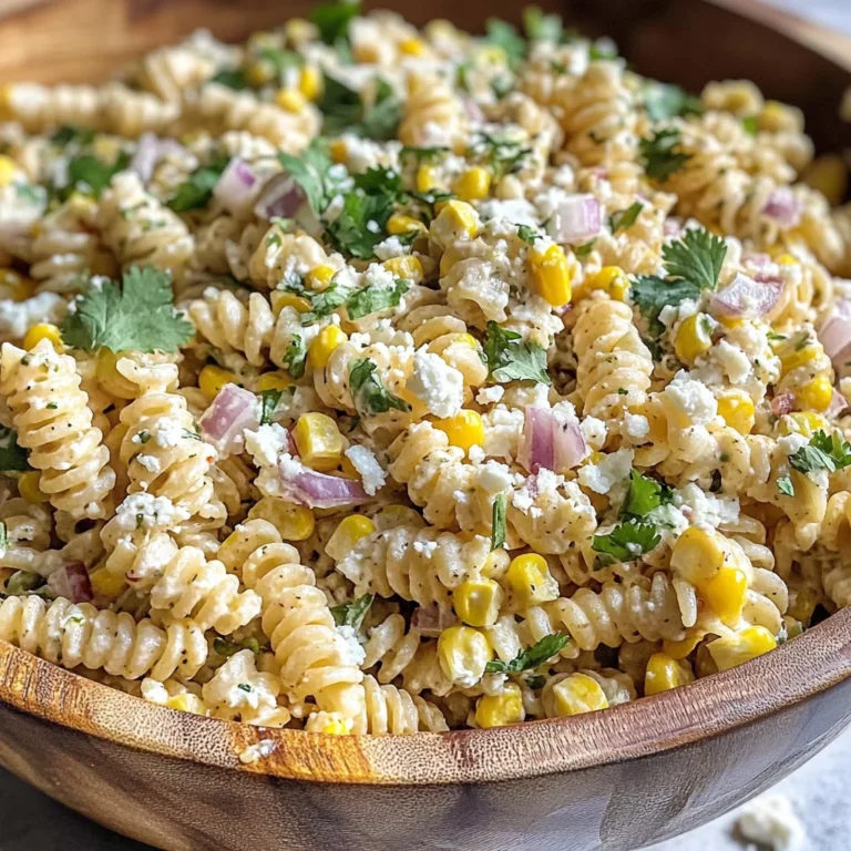 Elote Pasta Salad Recipe (Mexican Street Corn)