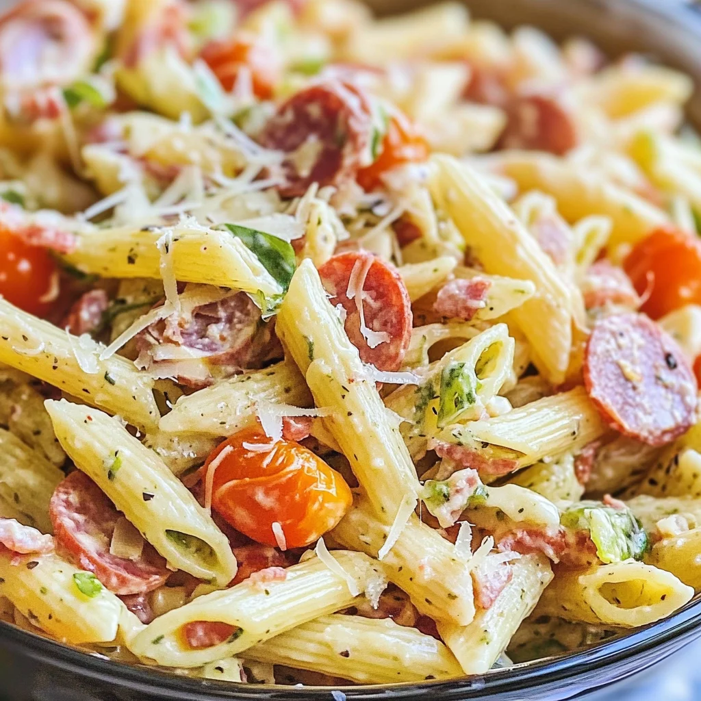 Italian Grinder Pasta Salad