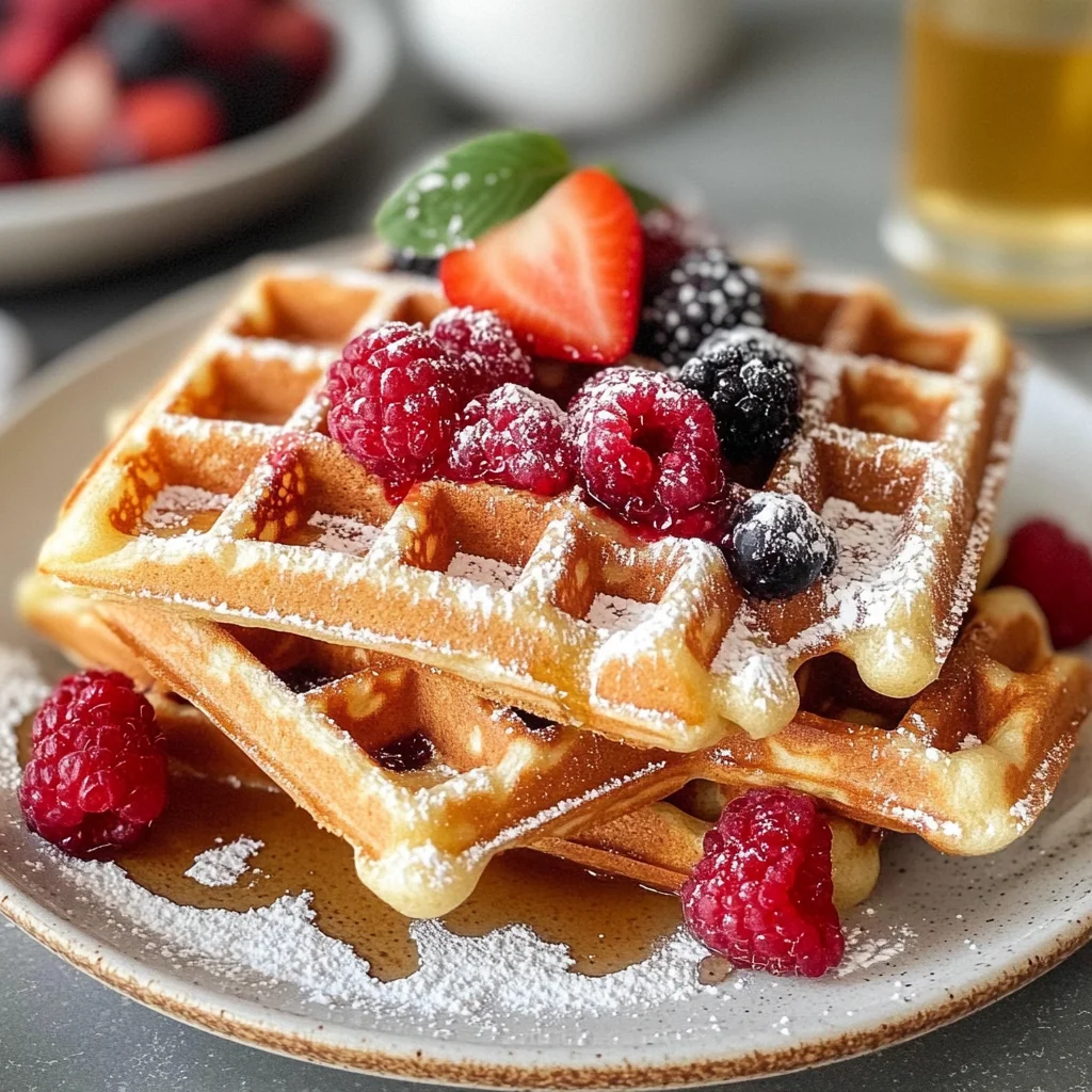 Almond Flour Waffles Recipe