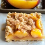 Best Bakery-Style Peach Crumble Bars