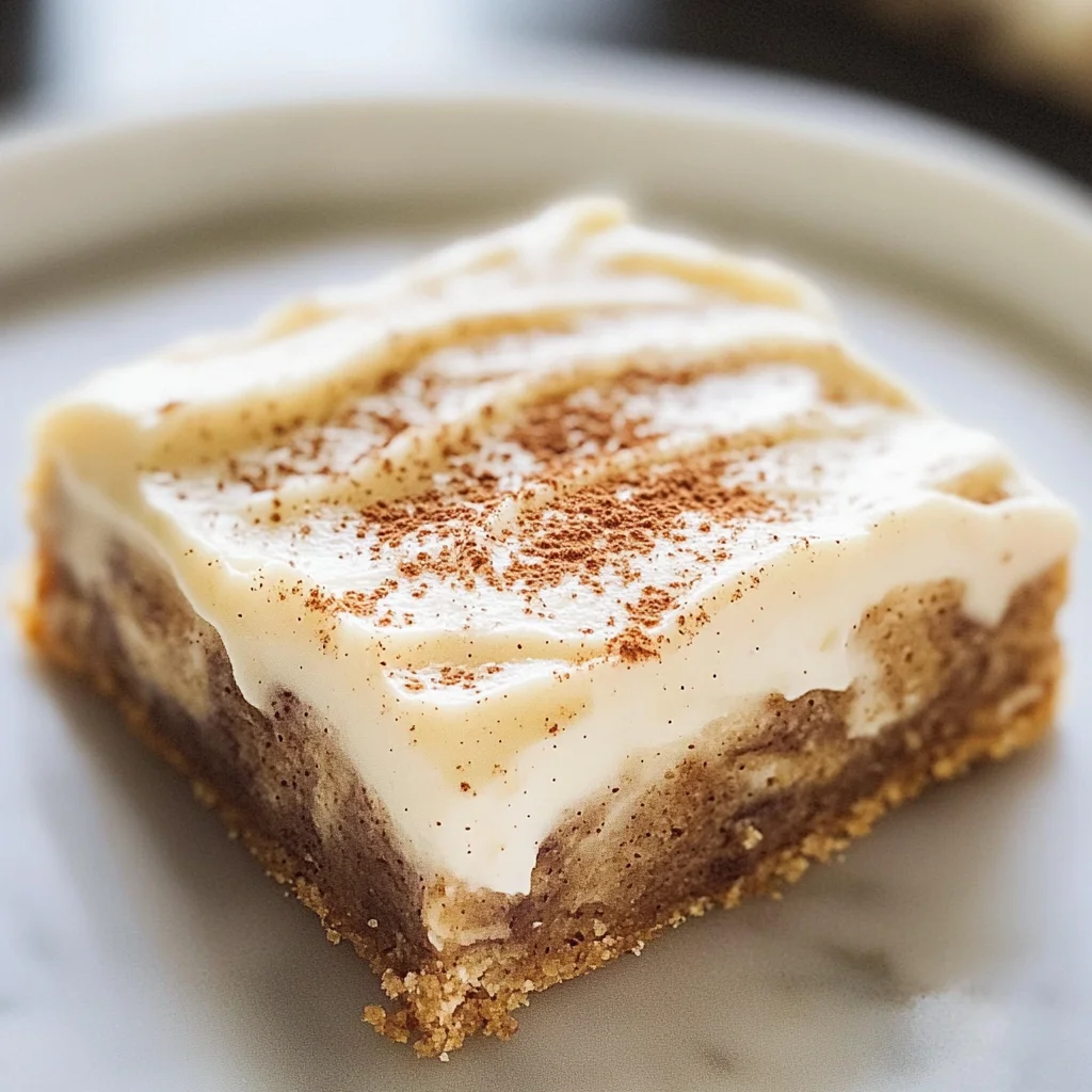 Cinnamon Roll Bars with Cream Cheese Frosting