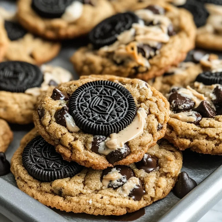 Cookies 'n Cream Peanut Butter Cookies