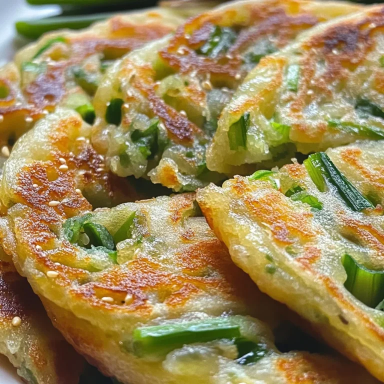 Crispy Rice Paper Scallion Pancakes for a Flavorful Twist