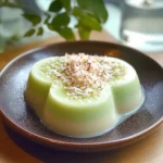 Delightfully Creamy Pandan Coconut Panna Cotta to Swoon Over