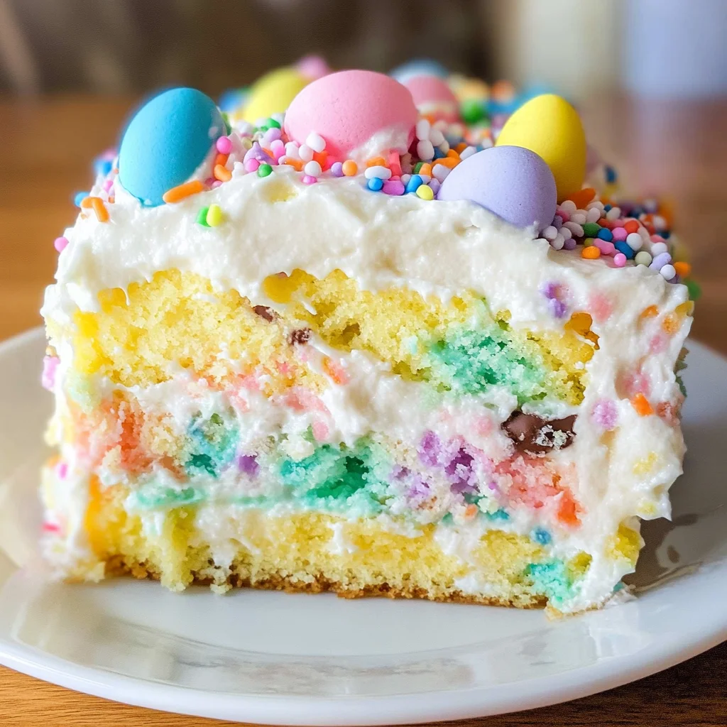 Easter Poke Cake