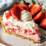 Easy Strawberry Marshmallow Pie