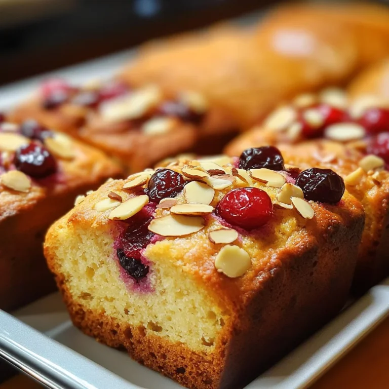 Four Sweet Mini Loaves from One Dough