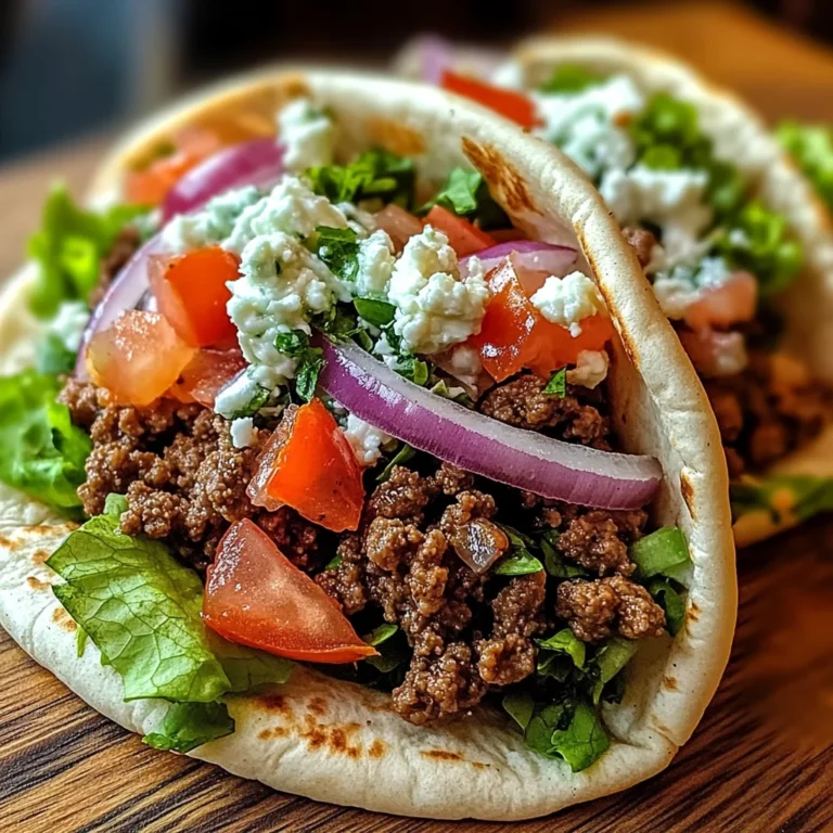 Ground Beef Gyros