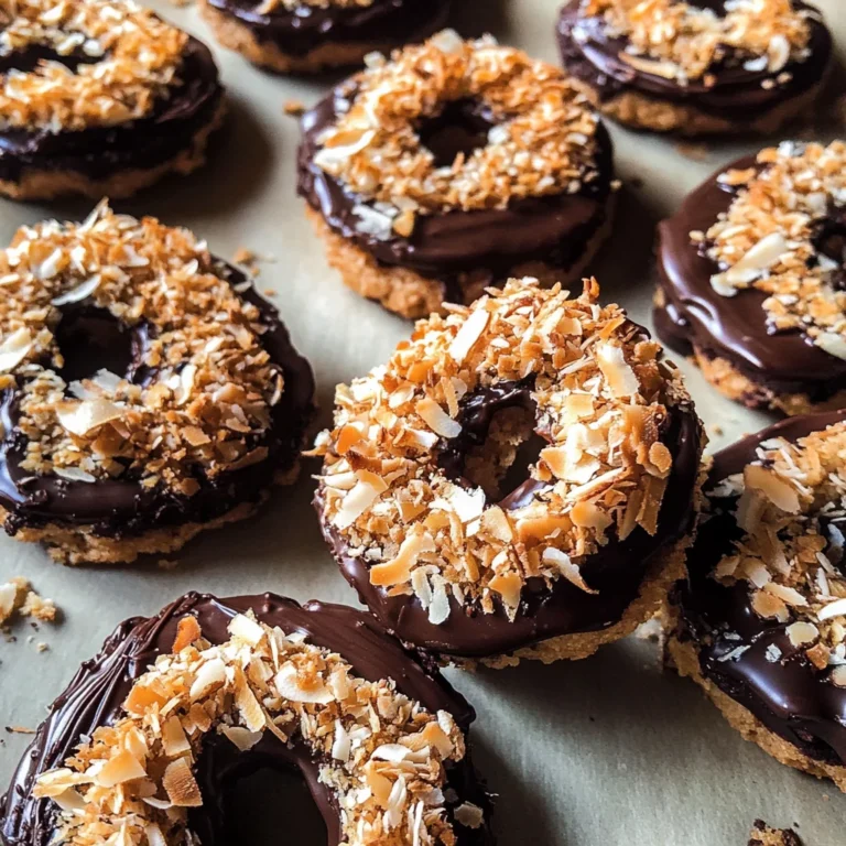 Healthy-ish Homemade Samoas Cookies