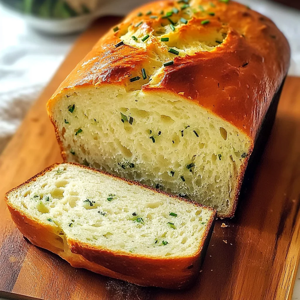 Heavenly Sour Cream Chive Bread for Cozy Meal Pairings