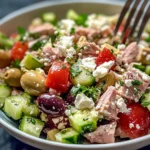 Homemade Mediterranean Tuna Salad - theamazingfood