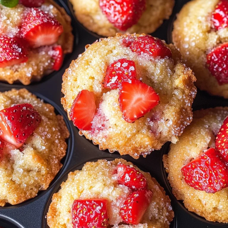 Homemade Strawberry Muffins