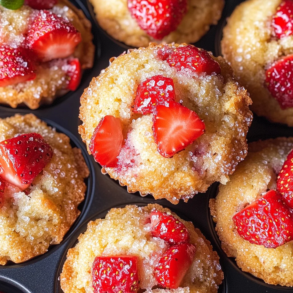Homemade Strawberry Muffins