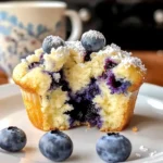 Juicy Blueberry Cream Cheese Muffins