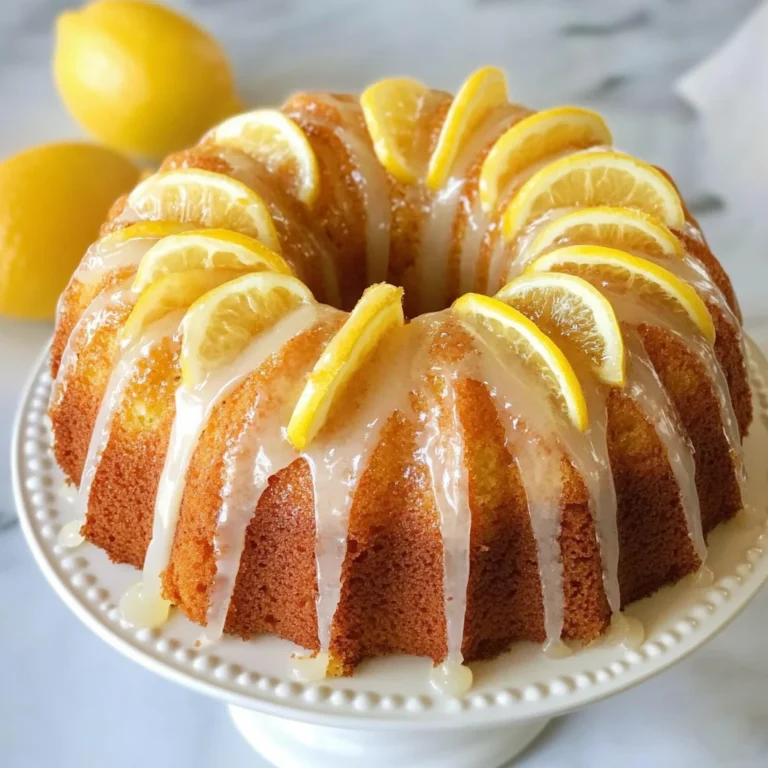 Lemon Bundt Cake