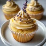 Lemon Lavender Honey Cupcakes