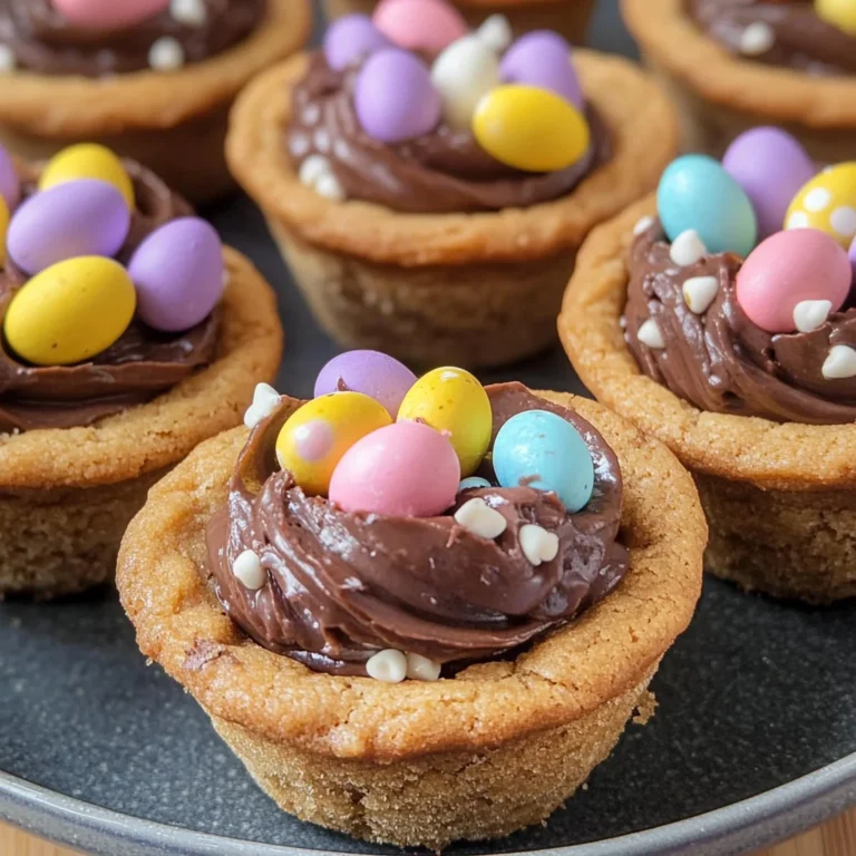 Mini Egg Cookie Cups
